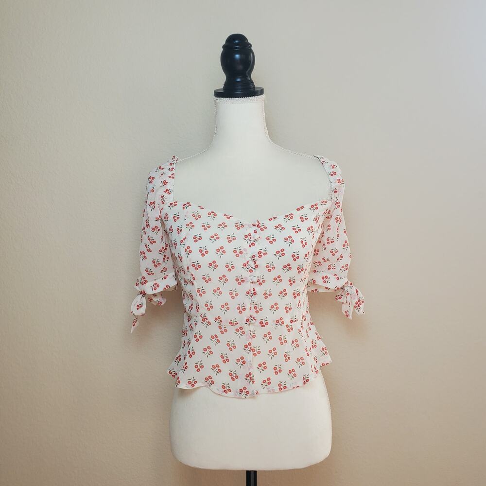 Renamed Floral Off Shoulder Blouse Medium